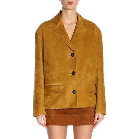 prada pin jacket women|prada jacket women's sale.